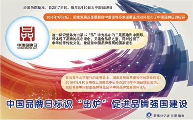 慶賀“中國(guó)品牌日”標(biāo)識(shí)出爐，積極響應(yīng)號(hào)召創(chuàng)品牌
