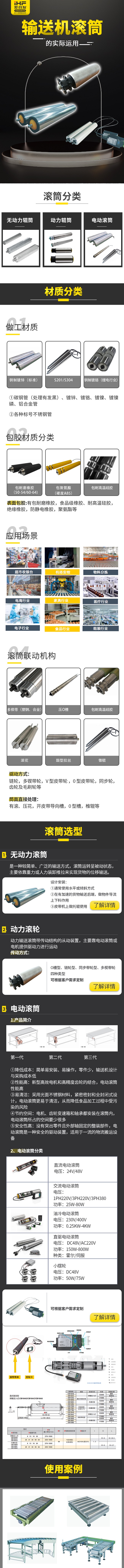 「產(chǎn)品知識」輸送機(jī)滾筒的實際運(yùn)用，你知道嗎?